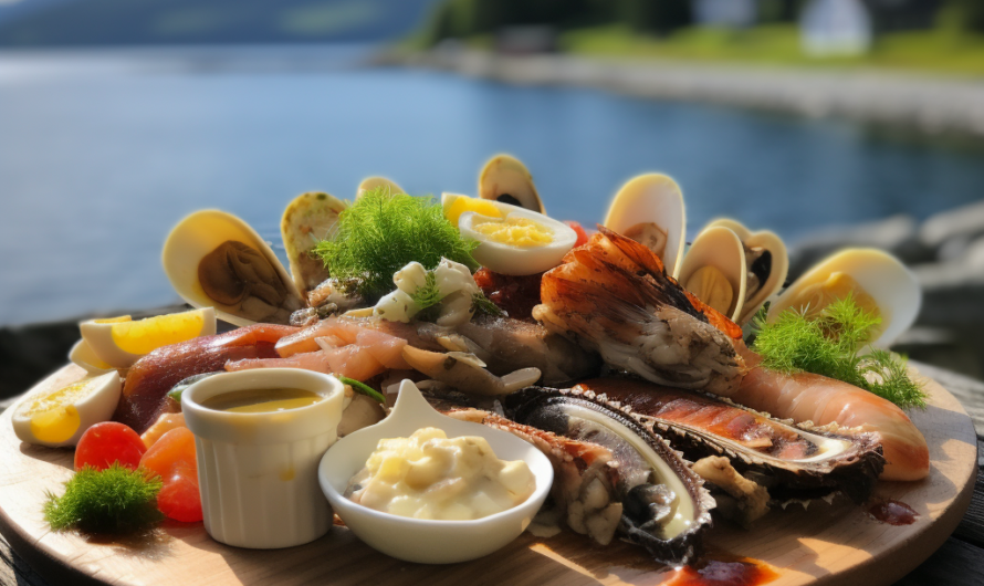 Gastronomic delights of Norwegian cuisine on board business class